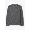 Emporio Armani Men S Allover Pattern Wool Pullover A516328041