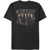Мужская футболка Fifth Sun с принтом NSYNC, поза рок-звезды