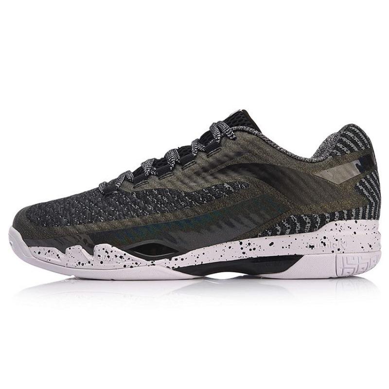 Кроссовки Li Ning Pioneer Shock Absorbation Rebound Low Top унисекс кроссовки черные зеленые AYAN011-2