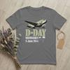 Unisexs TShirt DDay NorUnisexdy Invasion Airplane Funny Cotton Tee Shirt Short Sleeve Parachute T Shirts O Neck Clothing Plus Size