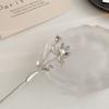 Pearl Chinese Style Hair Stick Lotus Flower  Hair Fork Vintage Hanfu Hair Stick  Perform