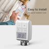 Tuya ZigBee Привод клапана радиатора Умный термостатический клапан TRV с внутренним датчиком температуры Для управления Tuya Smart Alexa