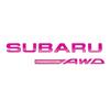 For Subaru BRZ SYMMETRICAL AWD Logo WRX Forester XV Outback Impreza Car Badge Letter Sticker Trunk Emblem