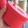 Red Non-residue Automotive Baking Paint Masking Tape High-viscosity PET Tape Heat Resistant