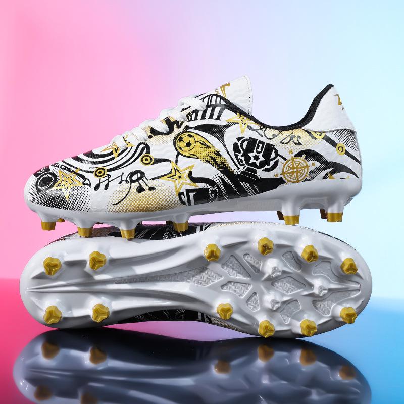 Детские профессиональные футбольные бутсы с длинными шипами для мальчиков и девочек - Средние и большие размеры