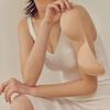 Марун5 Делай. Бесшовный бюстгальтер-полулиф 'Free Air' телесного цвета