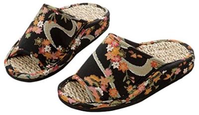 Kyosai Народные ремесленные тапочки-канаты для шиацу стоп, Элегантные, Женские