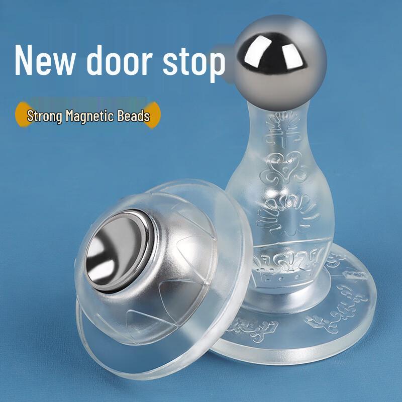 DUO Punch-Free Magnetic Silicone Door Stop