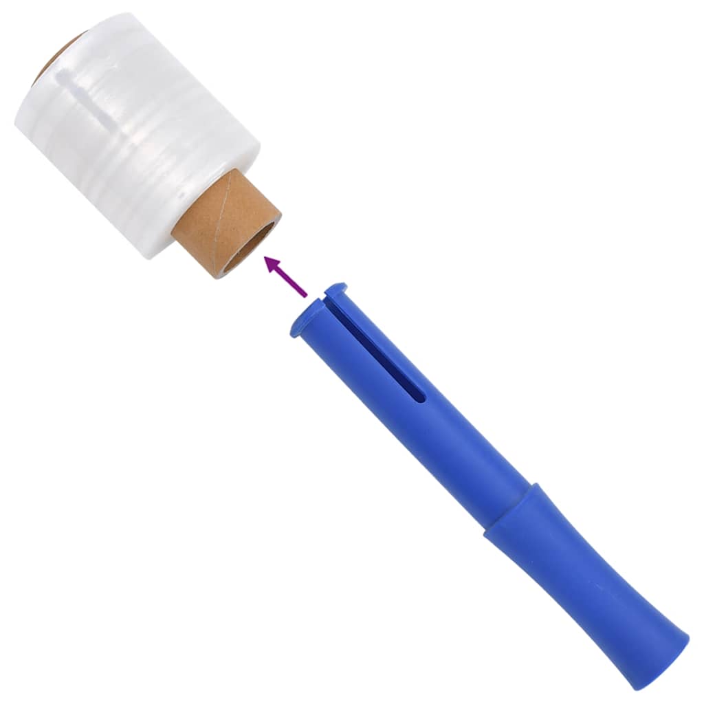 Stretch Wrap with Handle 10 pcs Transparent 23 um 50 cm x 150 m