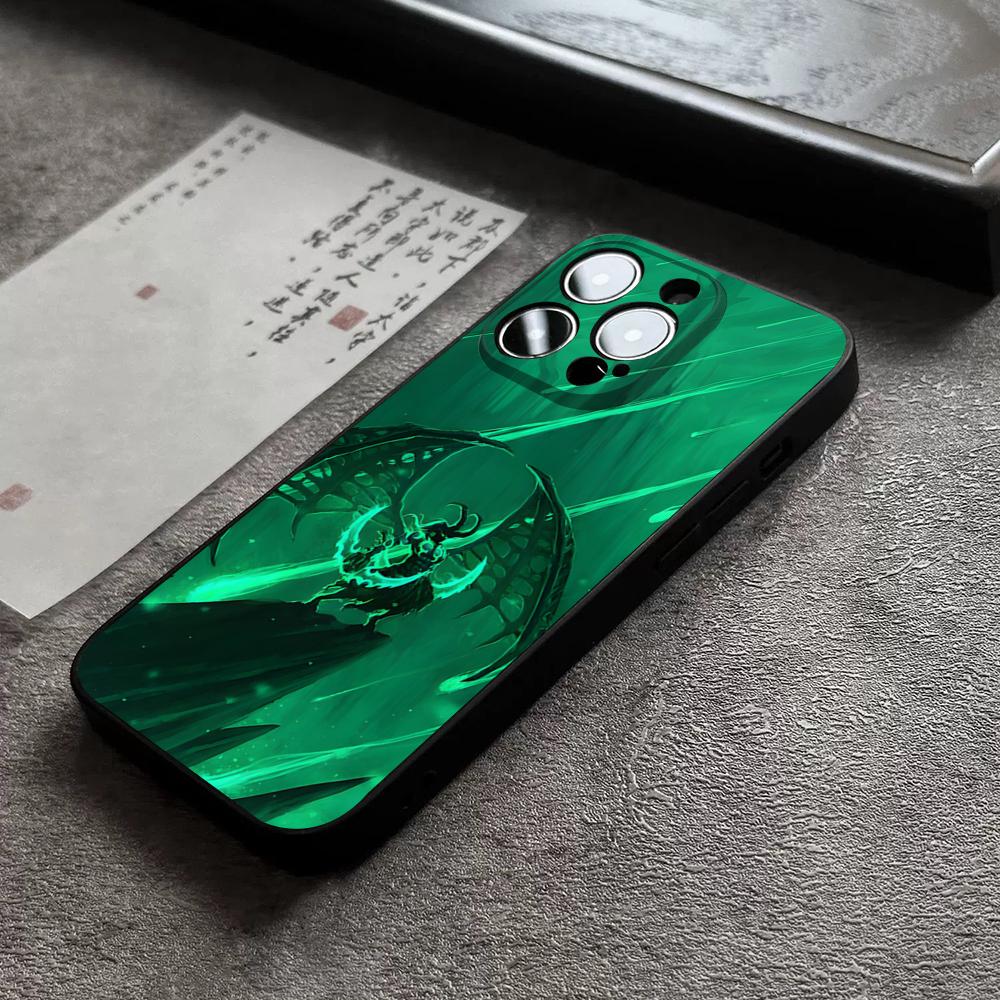 Чехол для телефона W-World Of W-Warcraft W-Wow Для 17 Pro Max Для Iphone 14 16 Pro Max 12 15 11 13 Pro Xr X Xs 8 7 Plus Задняя крышка
