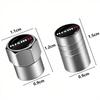Car Wheel Tire Valve Caps Air Stem Covers Accessories For Nismo Nissans JMNH5 Tiida Teana Skyline Juke X-trail Almera Qashqai Goods