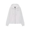 Emporio Armani Худи на молнии с принтом, легкое, повседневный спортивный костюм, женская толстовка 8NTV51-TJ9RZ-U0005