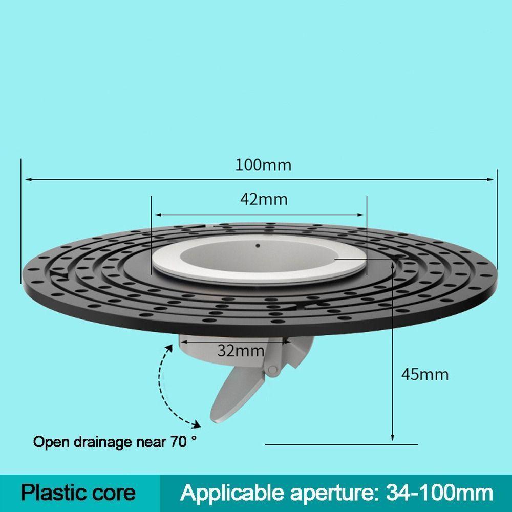 Backflow Preventer Shower Floor Drain Anti-odor Fast Drainage Floor Drain Bathroom Supplies