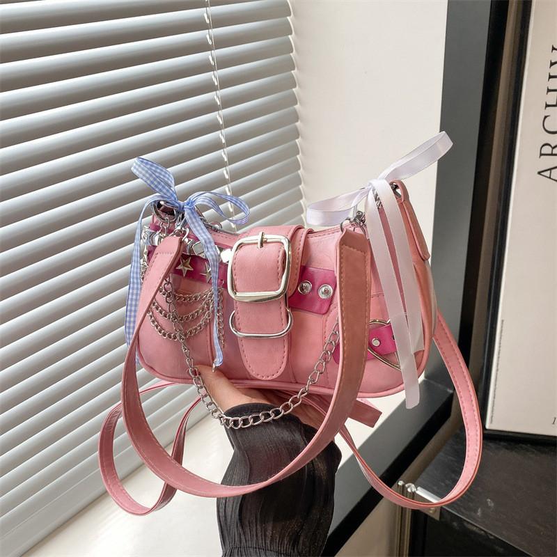 Trendy Pu Crossbody Bag With Inner Phone Pocket And Top Zipper For Streetwear Looks