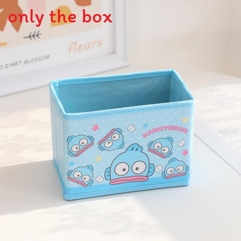 Hello Kitty Kuromi Cinnamoroll My Melody Узор Складной Настольный Органайзер для Хранения Косметики и Офисных Принадлежностей