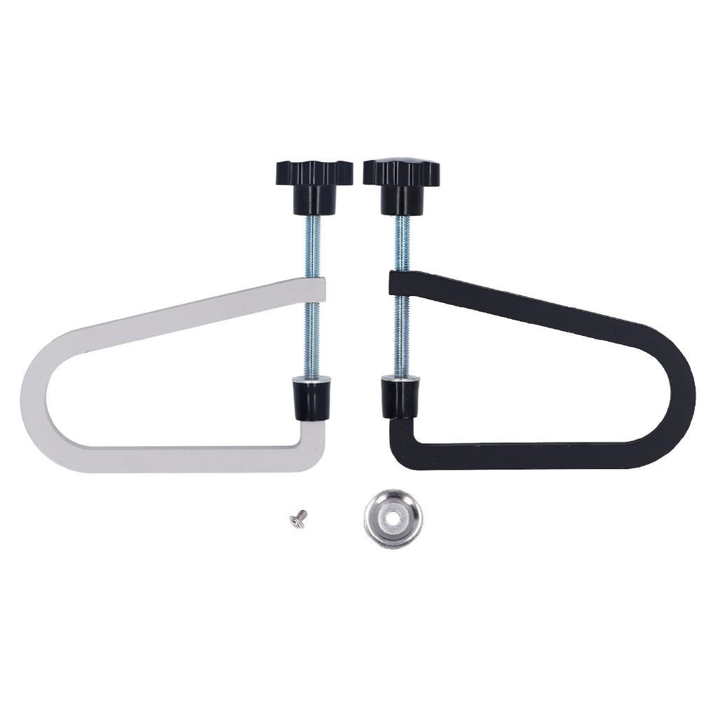 Acoustic Guitar Bridge Clamp Cast Steel Deep Throat U Clamp Folk Guitar Repair Tool