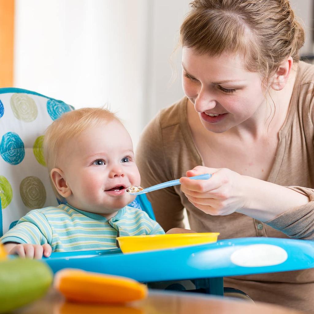Детский нагрудник для кормления – Легко моющийся силиконовый нагрудник с карманом-уловителем - УПАКОВКА ИЗ 3 ШТУК