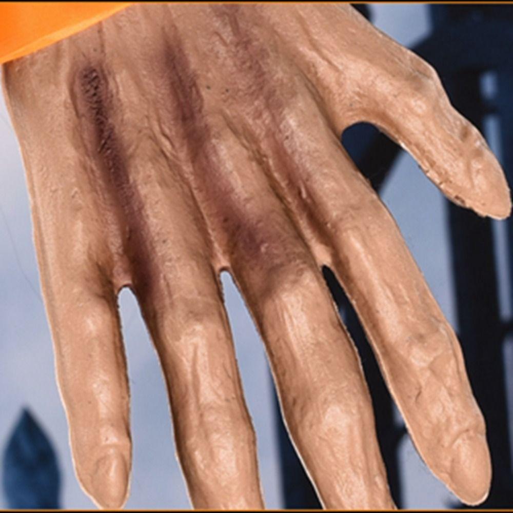 Говорящий светящийся реквизит для розыгрышей Ведьма Хэллоуин Электрические игрушки Украшения на Хэллоуин Бар