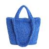 Plush Fashion Single Shoulder Bag For Women With Inner Pouch And Casual Style For Work