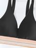 Wave Webbing Patch Low Waist Sexy Two Piece Bikini Set Elegant