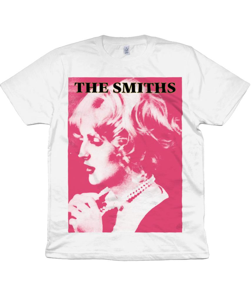 The Smiths Шейла, прими поклон Немецкий 12#034; Розовая Органическая Футболка Morrissey Унисекс Футболка
