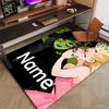 Custom The Wizard of Oz Mat Personalized Name, Polyester Washable Indoor Entryway Rug, Gift for Christmas, Easter, Thanksgiving Day