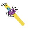 Halloween Party Favors Glitter Felt Slap Bracelet, Cartoon Pumpkin Skull Cat Spider Bands Snap Band, for Kids Adults