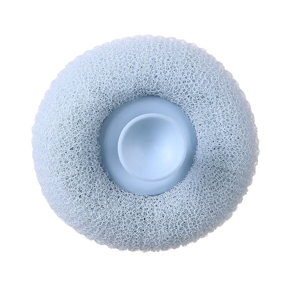 Round Soft Mesh Handheld Bath Sponge Balls Cleaning Brush Shower Body Cleaner Exfoliat Scrubbers Bath Ball Bathroom Accessories