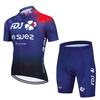 Summer cycling suit, bicycle short-sleeved shorts, men's and women's mountain road clothes, team version cycling suit