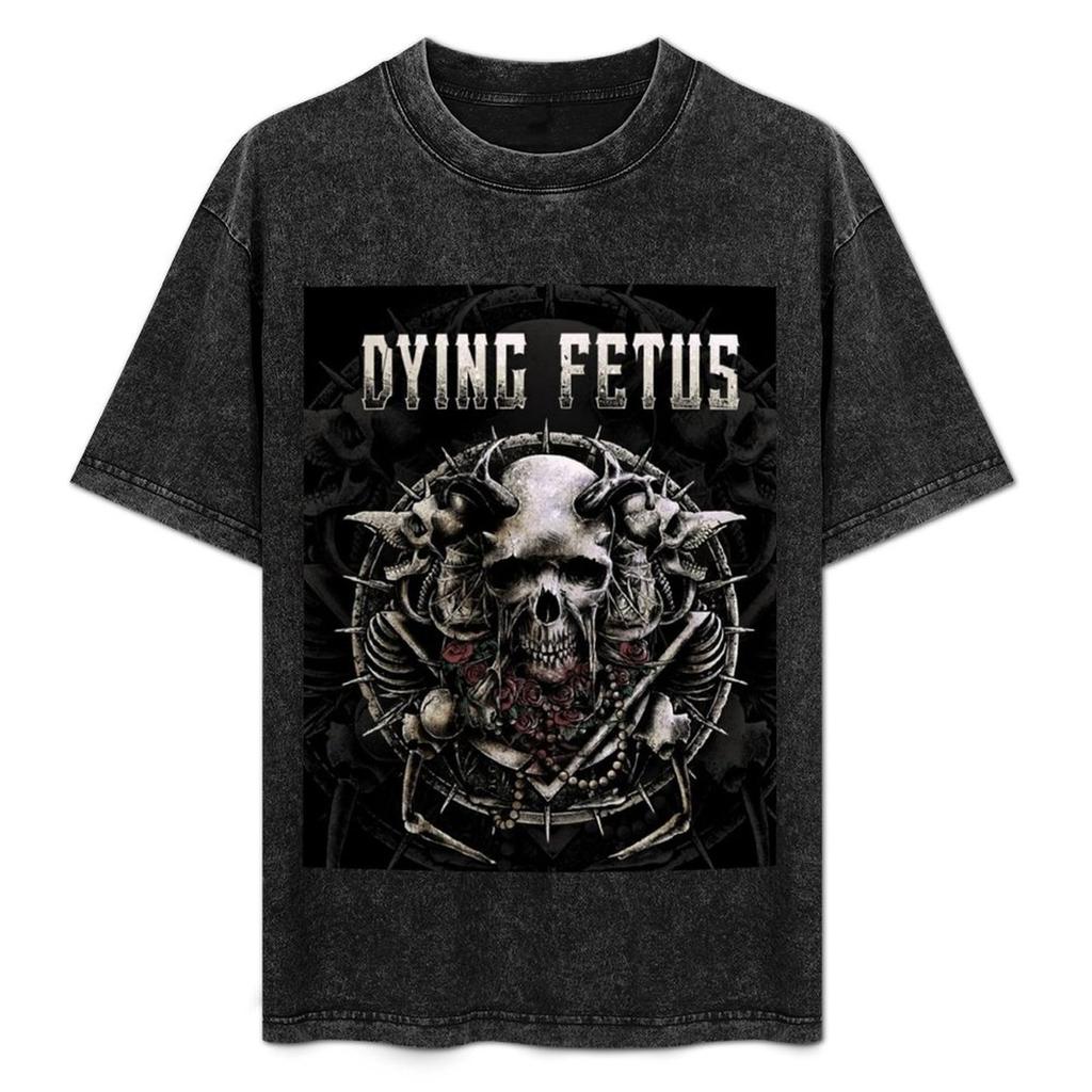 Dyingfetus Tshirt Soft Casual Short Sleeve Cotton Tee