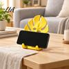 Unique Monstera Decor for Home 3D Printed Leaf Phone Holder, Cute Desktop Cell Stand, Decorative Tropical Nature Inspired Mobile Mount and Office,
