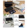 Iron Rectangular Cash Box Currency Tray Money Holder Empty Box Dollar Bill Storage Container Cash Coin Jewelry Stamps Organizer Case