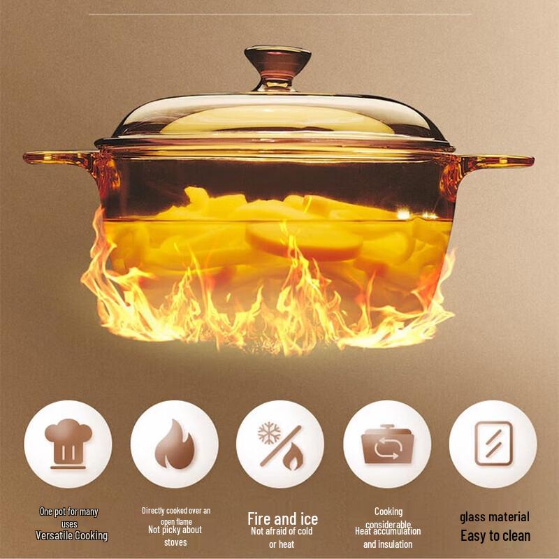 Corning VISIONS Crystal Life 7-Piece Cookware Set