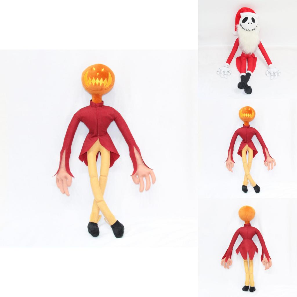 Jack Skellington Santa Claus Plush Toy Perfect Christmas Gift For Kids