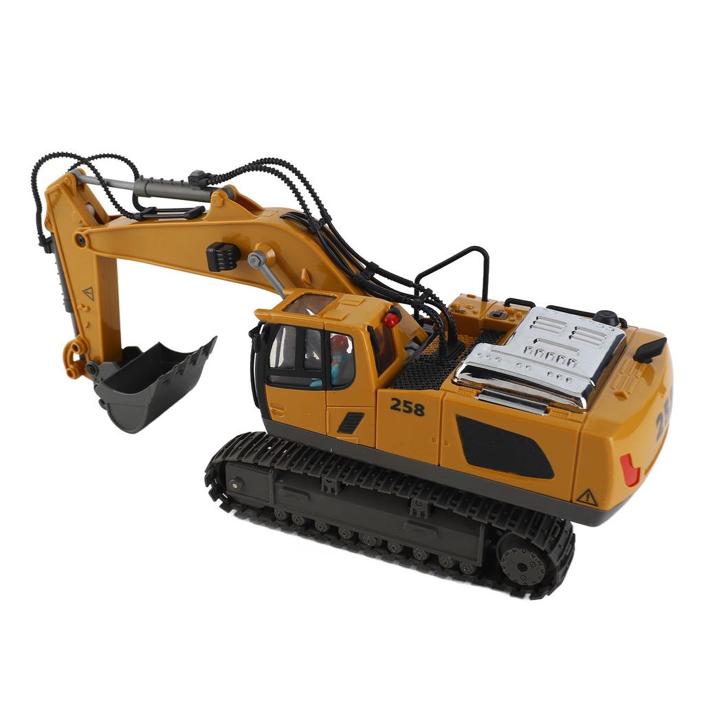 1:20 масштаб пульт дистанционного управления экскаватор строительный трактор свет музыка 11 каналов 2.4Ghz RC