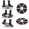 Six Sides Core Training Board Wooden Core Strength Trainer Round Balance Training Board  Office Use