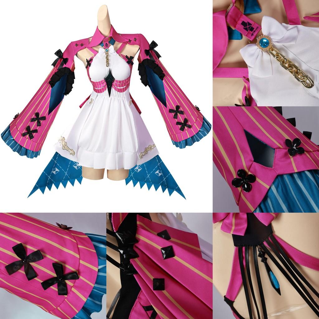 Волны Карлотта Грозовой Монтелли Костюм для косплея Ролевая игра Хэллоуин вечеринка