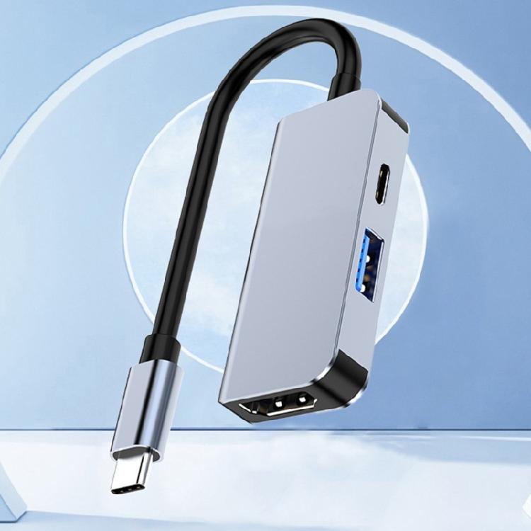 USB-C хабы и адаптеры с поддержкой HDTV 4K, USB 3.0 5 Гбит/с для передачи данных и быстрой зарядкой PD 100 Вт
