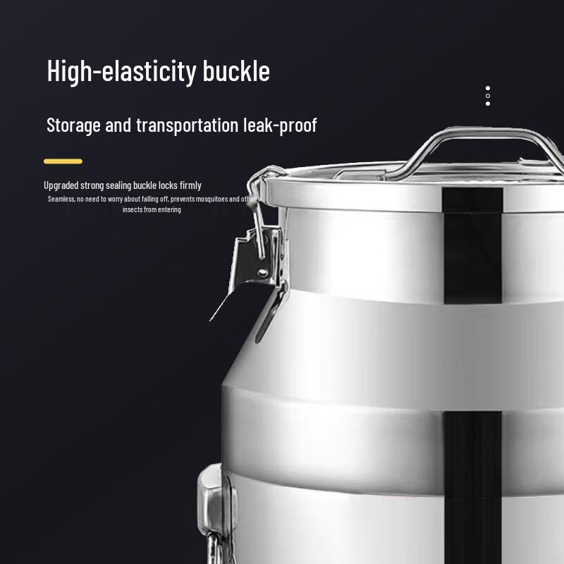 Jiwanggu 201 Stainless Steel Sealed Fermentation Storage Barrel