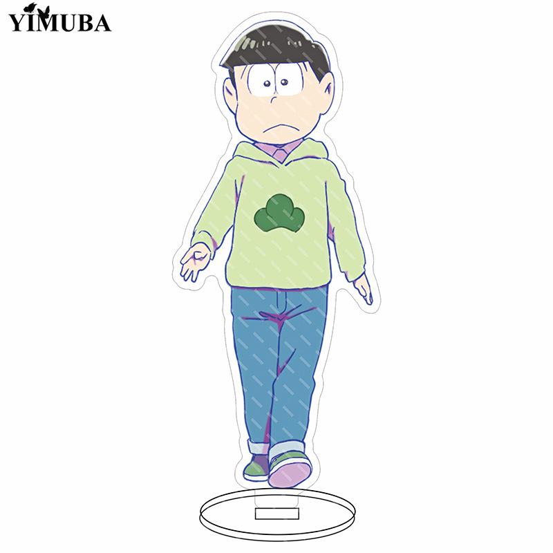 Osomatsu San акриловая подставка Ver модельная пластина Matsuno Karamatsu Choromatsu Ichimatsu 15 см брелок Standee Декор стола