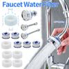 Faucet Filters Purifier Pressurized Tap Water Filter Universal Faucet Aerator Extender Splash Proof Bathroom Kitchen Accessories