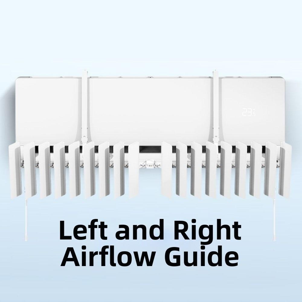 Adjustable Air Conditioner Windshield Universal Air Conditioner Outlet Baffle for Home/Office