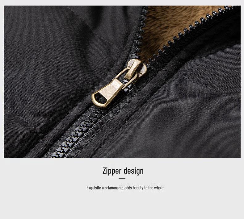 Мужская флисовая подкладка, ветрозащитная, водонепроницаемая, большого размера, куртка без рукавов со стоячим воротником для среднего и пожилого возраста, защита тепла для сердца