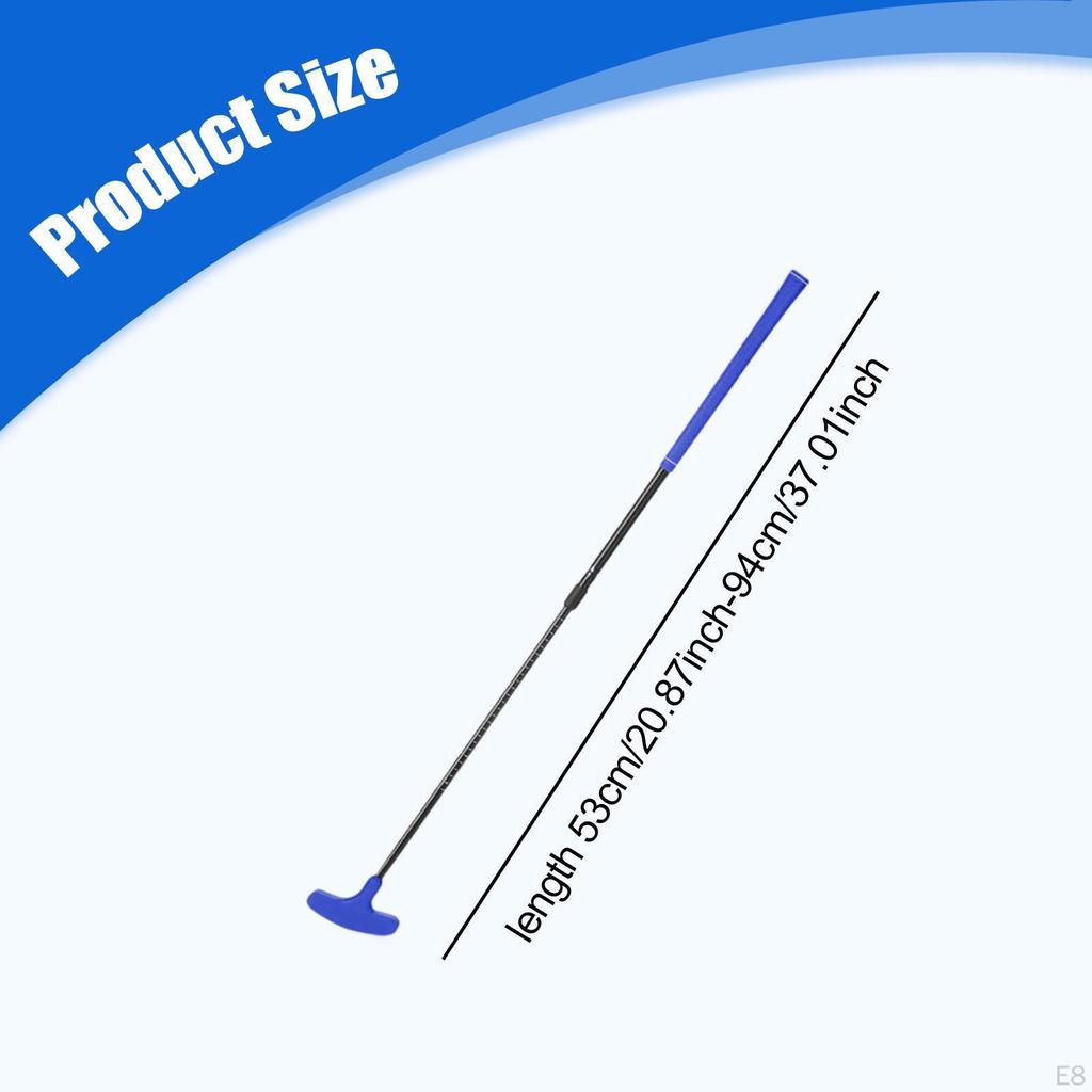 Регулируемый гольф-паттер для детей и взрослых, выдвижной клюшка двумя способами для дома, офиса, лужайки