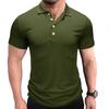 Men's Summer Work Polo Shirts Short Sleeve Workout Stretch Basic Tee Casual Slim Fit Golf T-shirts Athletic Outdoor Sports Collared Tennis Shirts Male