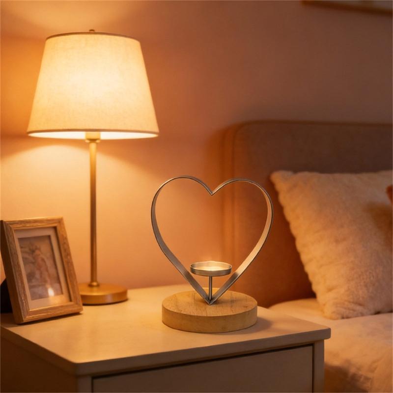 Heart Shaped Candle Holders Candlestick Holders for Party Wedding Table Centerpieces Decorative Tealight Candle Holders