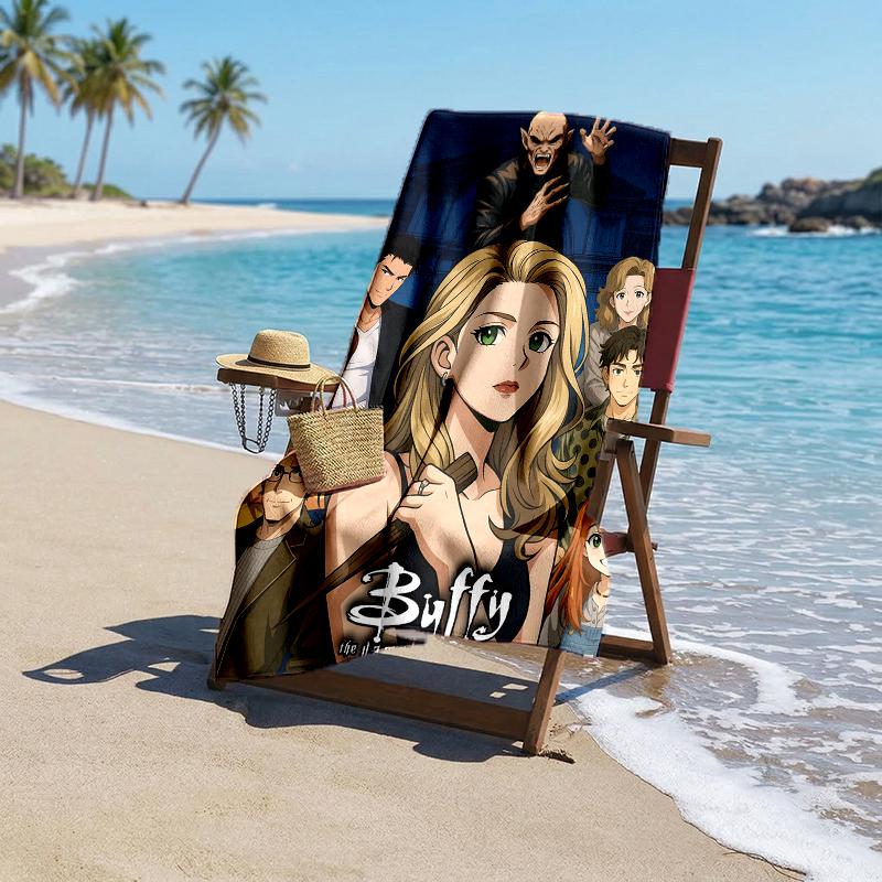 Buffy Fashion Beach Towel: Ideal for Summer Adventures Soft, absorbent and quick drying suitable for swimming and bathing