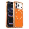 Для iPhone 17 Air 16 Pro Max 15 14 13 12 Для Magsafe Магнитный Чехол Ударопрочный Жесткий Беспроводная Зарядка Ударопрочная Задняя Крышка Funda