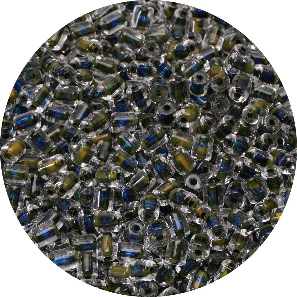 80Pcs Domestic High-Quality Glass Seed Beads Cylinder Retro Ink Wash Bead For DIY Bracelets Necklaces Jewelry Making