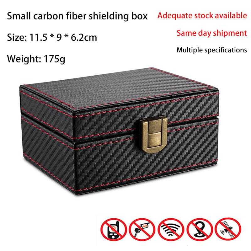 1 шт. Коробка для мобильного телефона Ключ от машины Бесключевой блокиратор сигнала Противоугонная коробка Фарадея Защитник ключа-брелока Радиационно-защитная безопасность